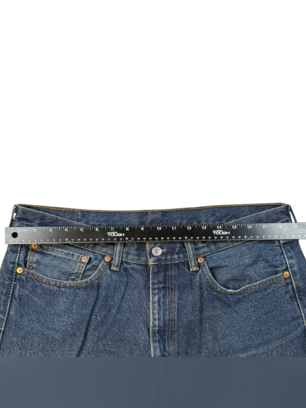 Levi’s 505 Jeans Men’s 36x30 Straight Leg Medium Wash Classic Red Tab